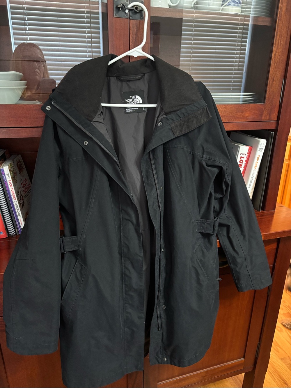 The North Face Black Women's Jacket with Logo Tag